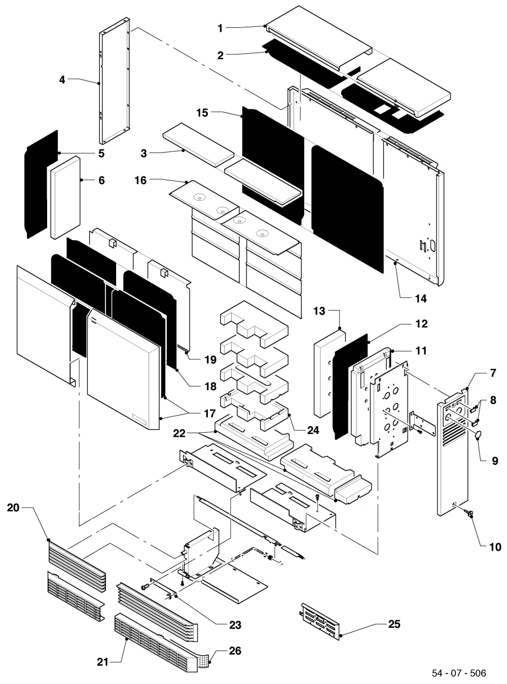 Verkleidungsteile