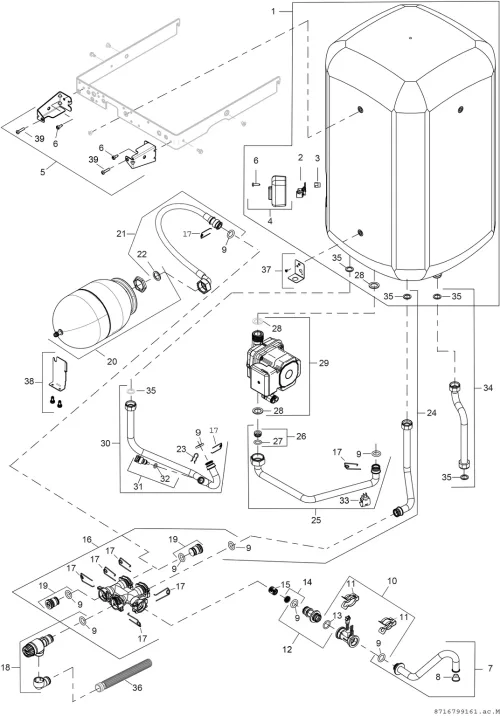 Speicherbehälter 42 L
