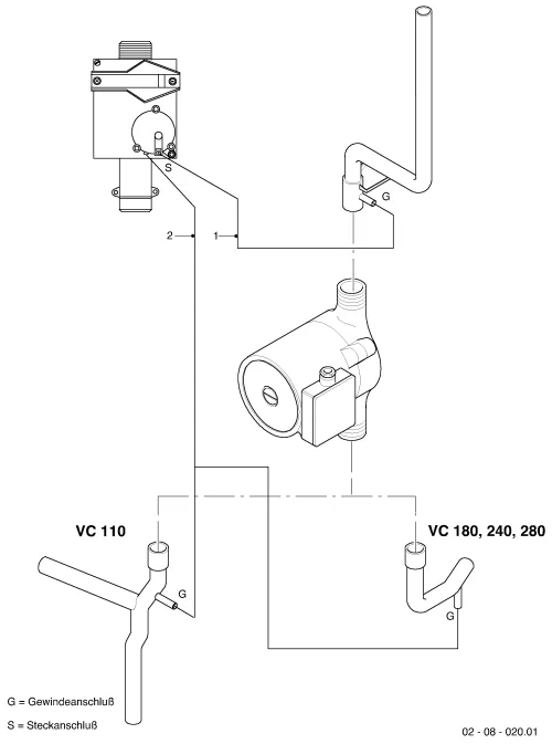 Hydraulikteile (Steuerleitungen)
