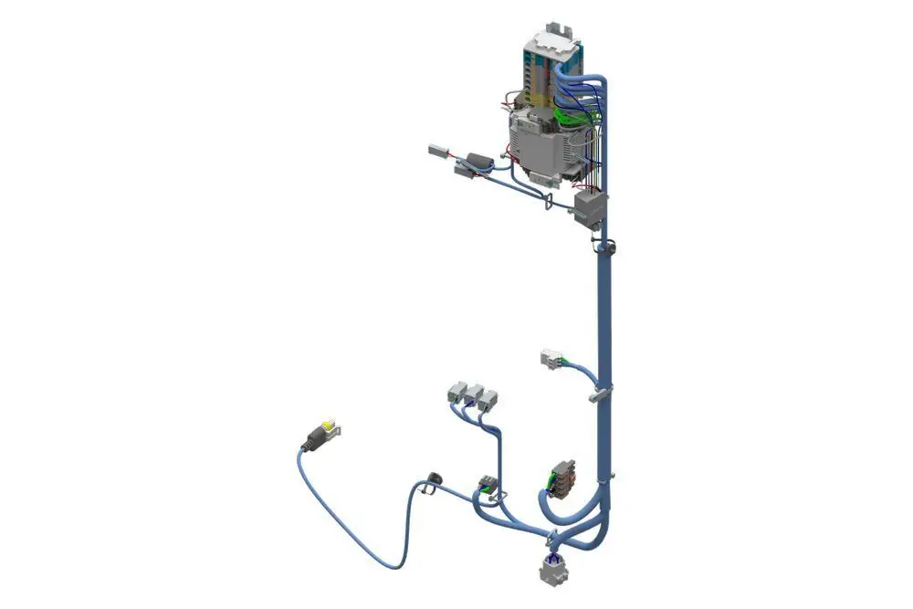 BOSCH Kabelbaum HV 13-17kW C | 8738216236