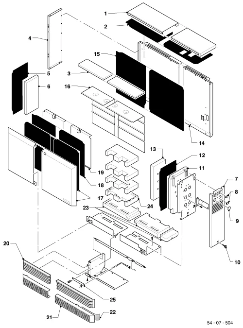 Verkleidungsteile