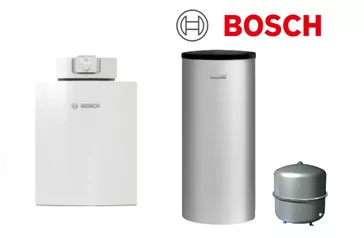 Logo der Firma Bosch, bestehend aus einem grafischen Symbol und dem Schriftzug "BOSCH" in roter Schrift.