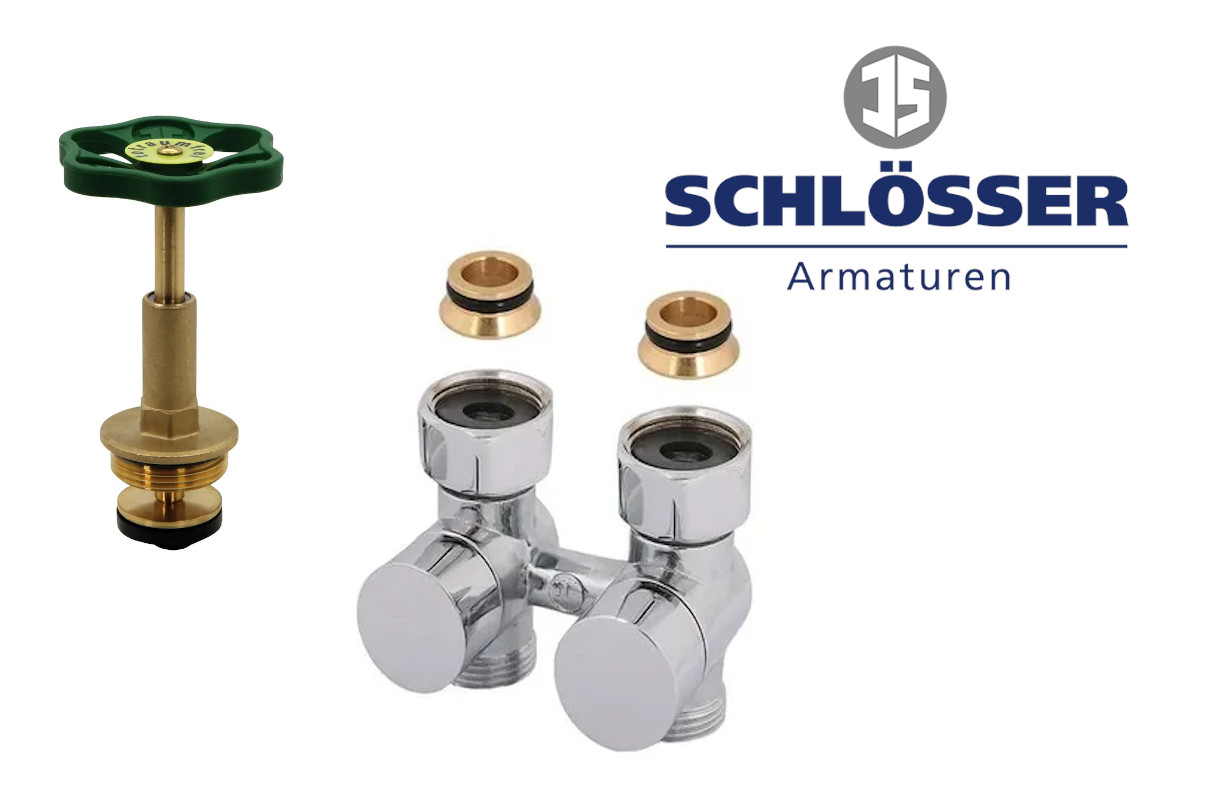 Schlösser-Armaturen Installation Symbol