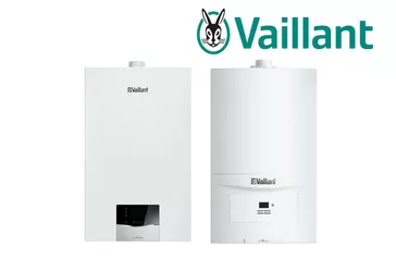 Logo der Marke Vaillant mit einem stilisierten Hasen im Kreis und dem Schriftzug "Vaillant" in Türkis.