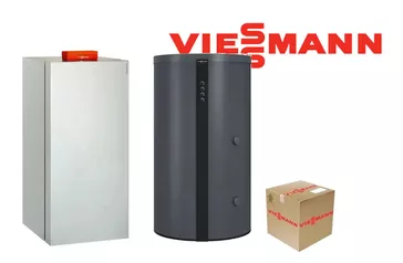 Logo der Firma Viessmann in rot auf weißem Hintergrund.