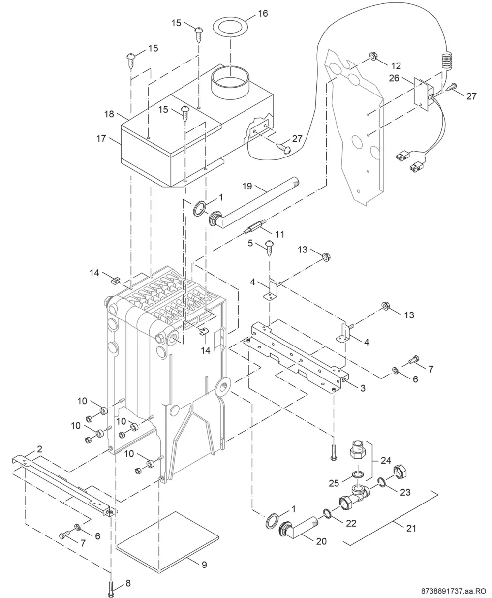 Kesselblock Teil 2 SG14A
