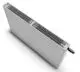 Weißer Kermi x-flair Kompaktheizkörper, Typ 33, 954x900 mm.