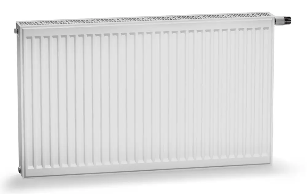 Kermi Profil Ventilheizkörper Typ 33, 700x900 mm, Ventil rechts, weiß