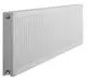 Weißer Kermi Profil Ventilheizkörper, Typ 33, 700x900 mm, Ventil rechts.