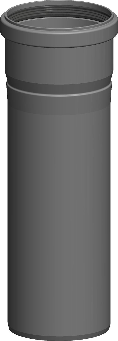 ATEC-Rohr-500mm-DN-100-kuerzbar-einwandig-2318