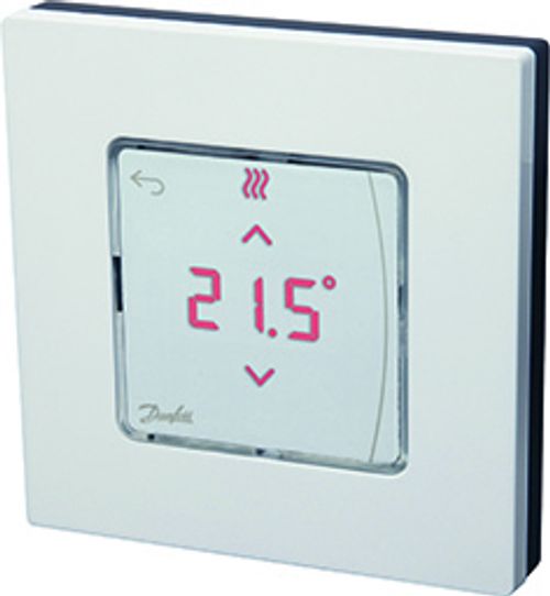 Danfoss-Aufputzraumthermostat-Icon-Funk-Batteriebetrieb-LED-Display-Aufputz-088U1081