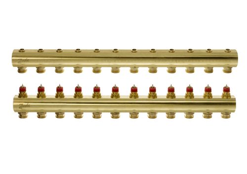 Danfoss-FBH-Verteiler-FHF-12-Kreise-ohne-Durchflussanzeige-088U0512