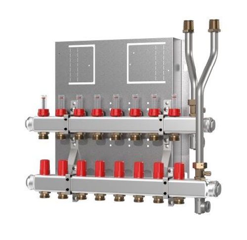 Danfoss-Heizkreisverteiler_SG_mit-6-Heizkreisen-145H0356