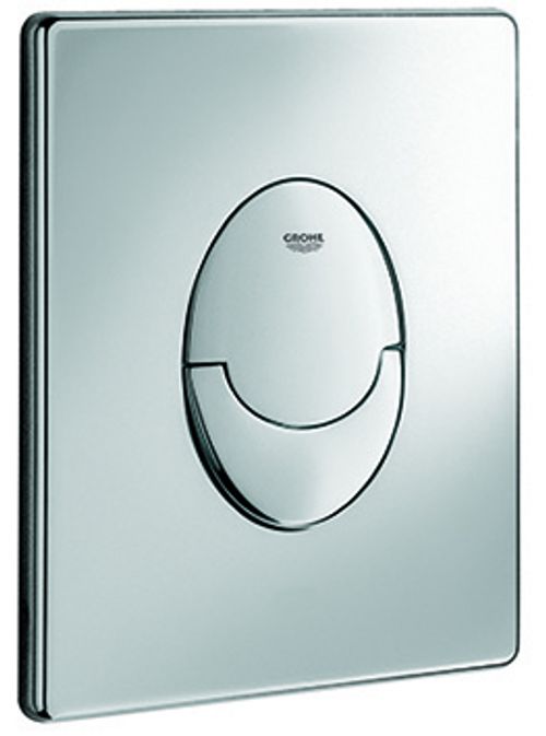 GROHE-WC-Betaetigung-Skate-Air-38505-Start-Stopp-o-2-Mengen-senkr-mattchrom-38505P00