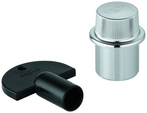 Grohe-Kappe-fuer-UP-Ventil-Oberbau-Steckschluessel-verchromt-01490000