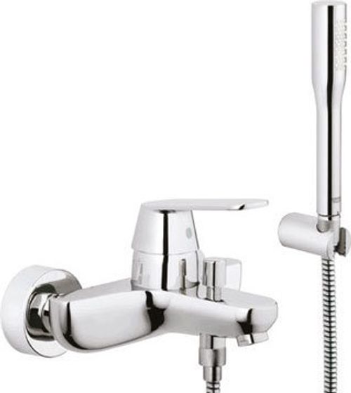 GROHE-Einhand-Wannenbatterie-Eurosmart-C-32832-Wandmontage-Brausegarnitur-chrom-32832000