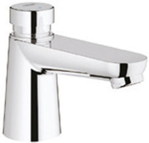 GROHE-Selbstschluss-Standventil-Euroeco-CT-36265-Markierung-blau-rot-chrom-36265000