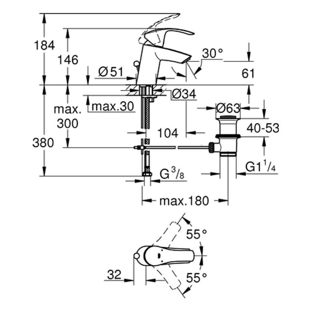 https://raleo.de:443/files/img/11eee7bcb75eec16be4bb42e99482176/size_l/GROHE-EH-Waschtischbatterie-Eurosmart-33265_2-S-Size-chrom-33265002_v2