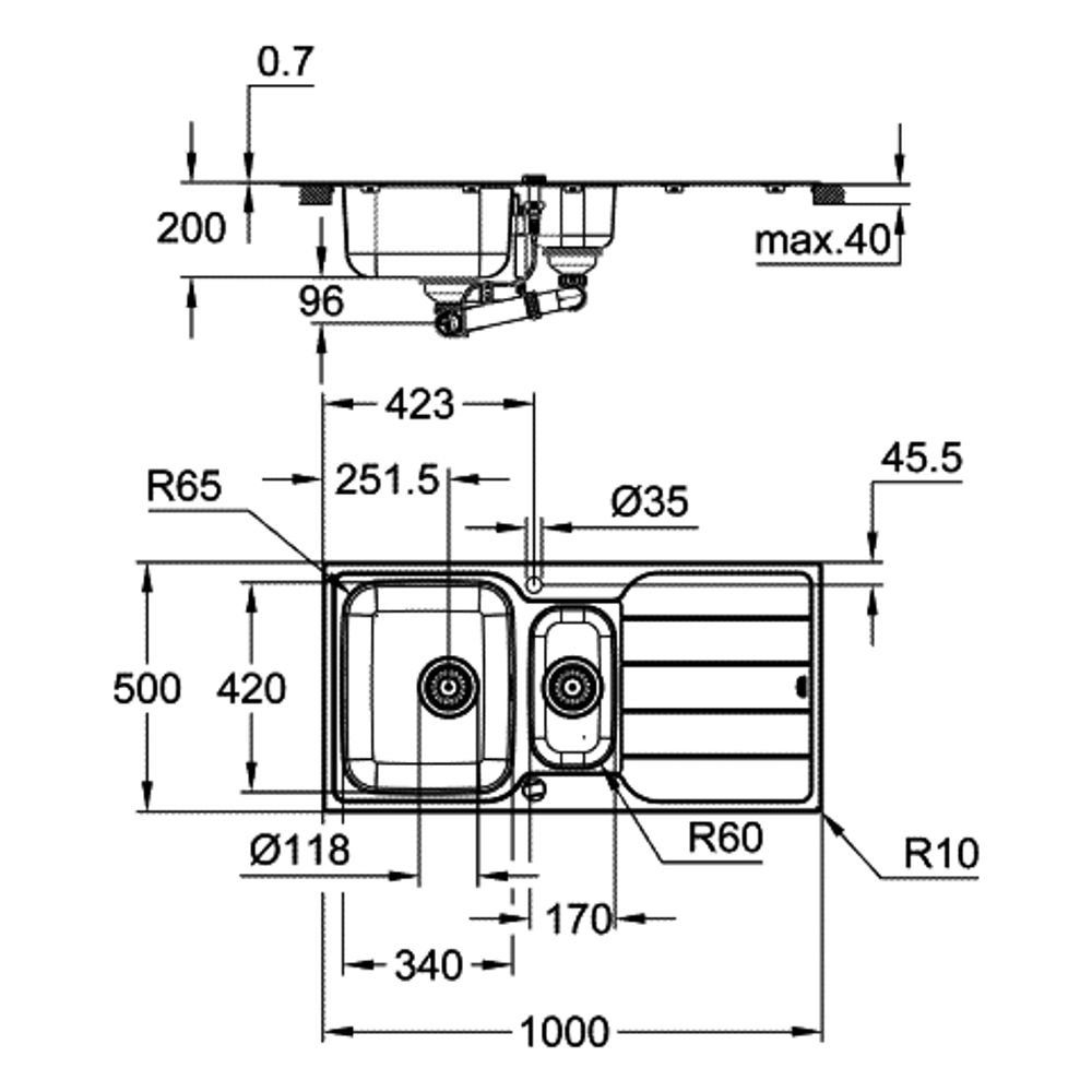 https://raleo.de:443/files/img/11eee7c472a84641be4bb42e99482176/size_l/GROHE-Edelstahlspuele-K500-31572_1-mit-1-5-Becken-Abtropfflaeche-1000x500mm-31572SD1_v2