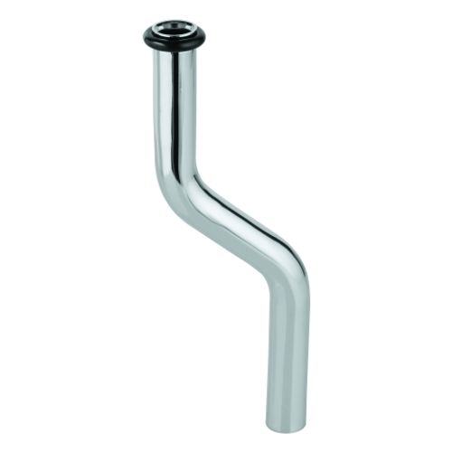 GROHE-Urinal-Spuelrohr-37040-200mm-x-18mm-Messing-Kroepfung-50mm-chrom-37040000