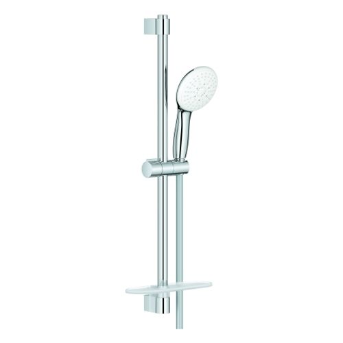 GROHE-Brausestangenset-Tempesta-110-27600_3-600mm-3-Strahl-Ablage-WS-chrom-27600003