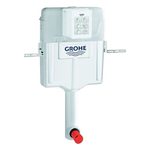 GROHE-WC-Spuelkasten-38661-Wandeinbau-6-9l-einstellbar-Start-Stopp-o-2-Mengen-38661000