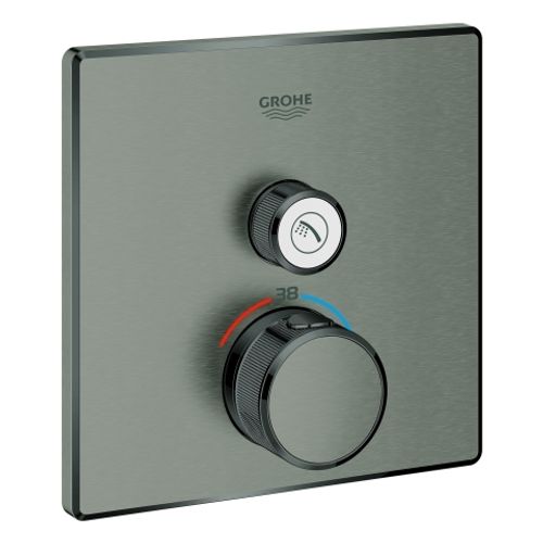 GROHE-Thermostat-Grohtherm-SmartControl-29123-eckig-FMS-1-ASV-hard-graphite-geb-29123AL0