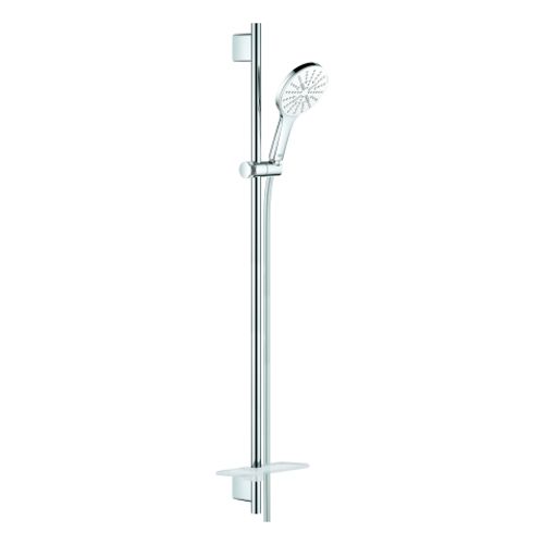 GROHE-Brausestangenset-Rainshower-130-SmartActive-26578-900mm-moon-white-chrom-26578LS0