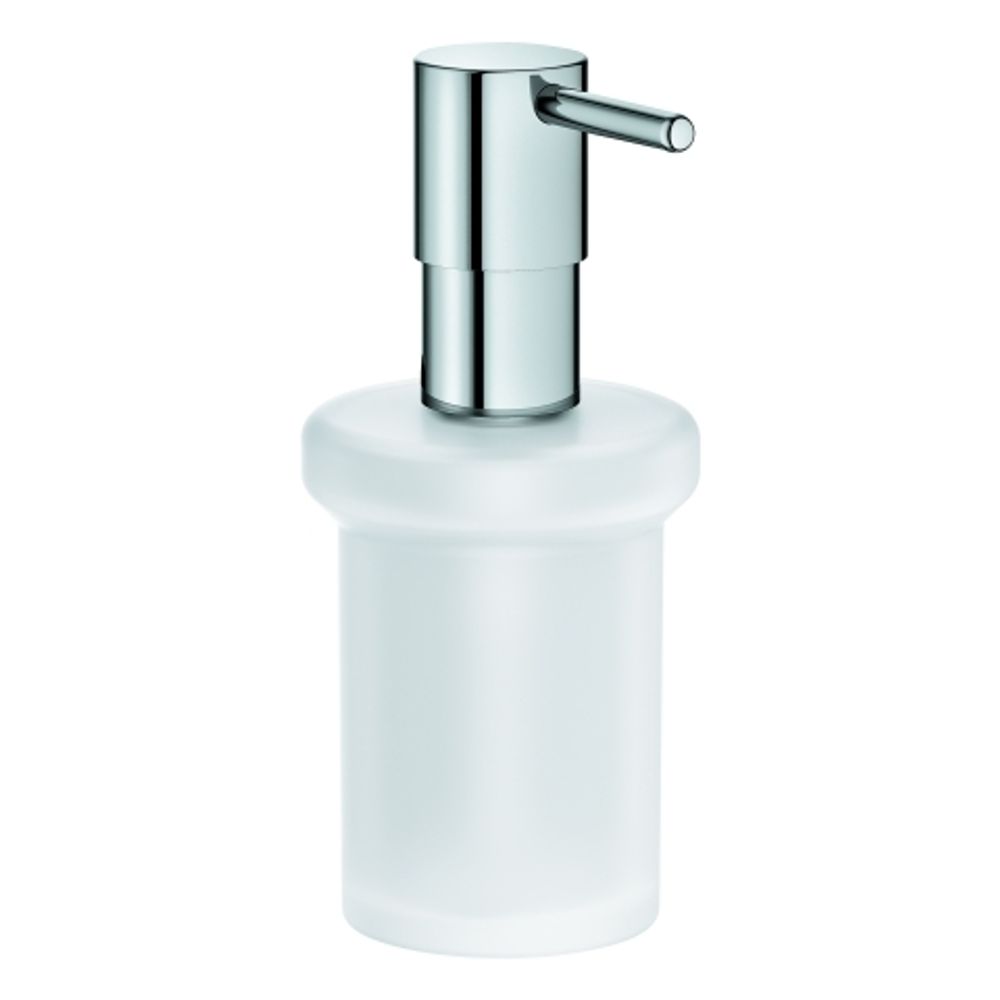 https://raleo.de:443/files/img/11eee84b46e1efc0be4bb42e99482176/size_l/GROHE-Seifenspender-Essentials-40394_1-fuer-Halter-Essentials-Cube-chrom-40394001