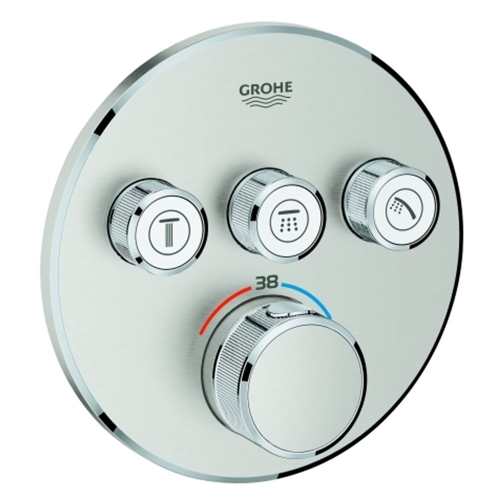 https://raleo.de:443/files/img/11eee855d61c07dabe4bb42e99482176/size_l/GROHE-Thermostat-Grohtherm-SmartControl-29121-FMS-rund-3-ASV-supersteel-29121DC0