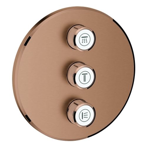 GROHE-3-fach-UP-Ventil-Grohtherm-Smart-Control-29122-FMS-rund-warm-sunset-geb-29122DL0