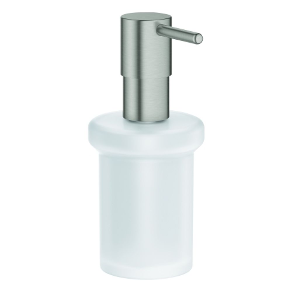 https://raleo.de:443/files/img/11eee867058e3a12be4bb42e99482176/size_l/GROHE-Seifenspender-Essentials-40394_1-fuer-Halter-Essentials-Cube-supersteel-40394DC1