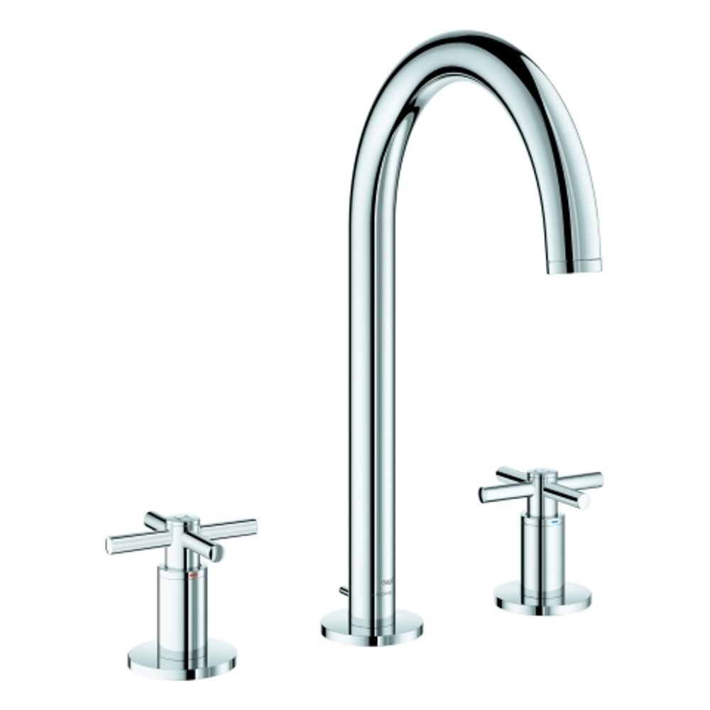 https://raleo.de:443/files/img/11eee86af58120b1be4bb42e99482176/size_l/GROHE-3-Loch-WT-Batterie-Atrio-20643-Rohrauslauf-Kreuz-Griff-chrom-20643000