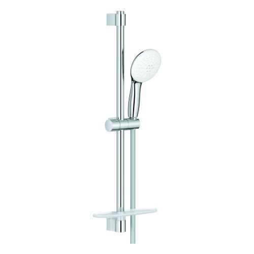 GROHE-Brausestangenset-Tempesta-110-27926_3-600mm-2-Strahlarten-Ablage-chrom-27926003