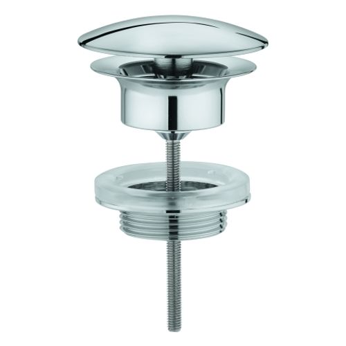 GROHE-Ablaufventil-65808-1-1-4-fuer-Waschtisch-ohne-Ueberlauf-chrom-65808000