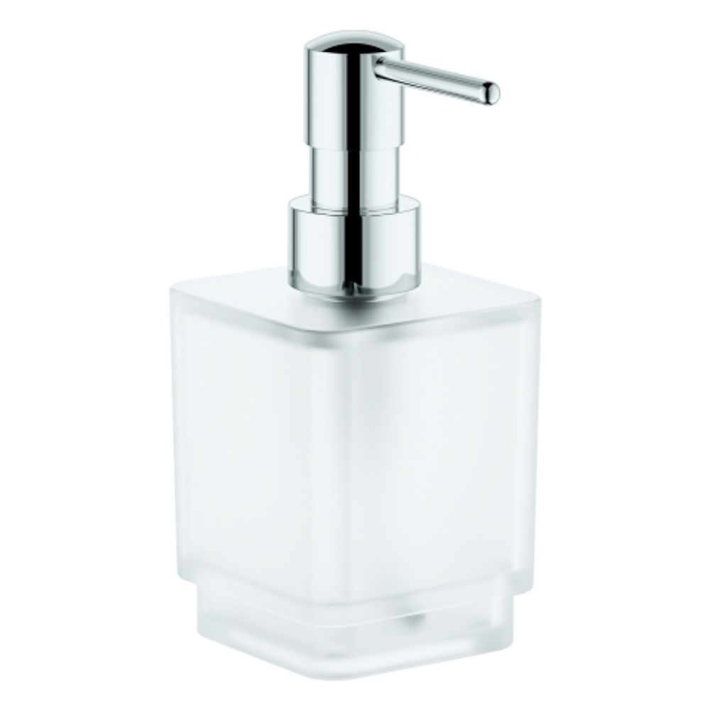 https://raleo.de:443/files/img/11eee87002a511d8be4bb42e99482176/size_l/GROHE-Seifenspender-Selection-Cube-40805-fuer-Selection-Cube-Halter-chrom-40805000