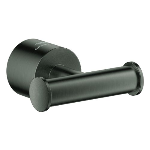 GROHE-Bademantelhaken-Atrio-40890-hard-graphite-gebuerstet-40890AL0