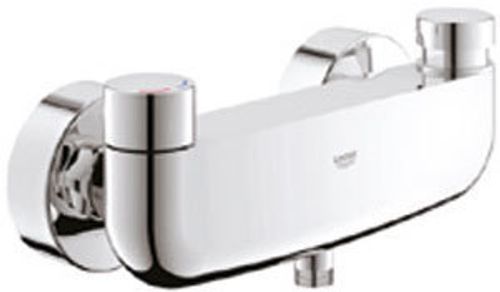 GROHE-Selbstschluss-Brausebat-Eurosmart-CT-36320-Wandmontage-mit-Mischung-chrom-36320000