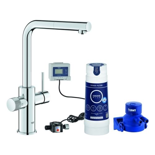 GROHE-Starter-Kit-GROHE-Blue-Pure-Minta-30591-L-Ausl-azb-Mous-S-Filter-chrom-30591000