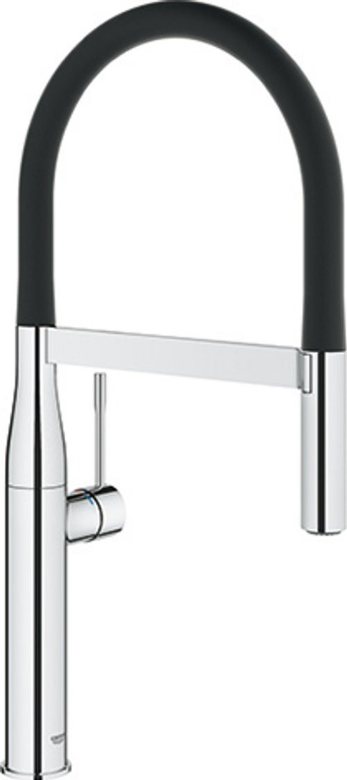 GROHE-EH-Spueltischbatterie-Essence-30503-ausziehbare-Profibrause-supersteel-30503DC0