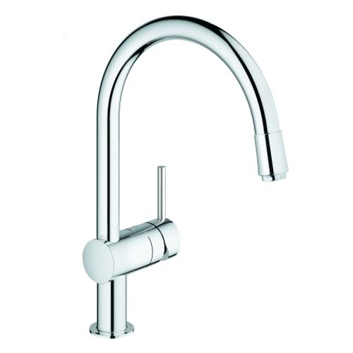 GROHE-EH-Spueltischbatterie-Minta-32918-GROHE-EcoJoy-herausziehb-Mousseur-chrom-3291800E