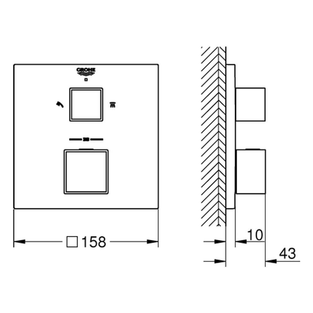 https://raleo.de:443/files/img/11eee89496faea3cbe4bb42e99482176/size_l/GROHE-THM-Brausebatterie-Grohtherm-Cube-24154-FMS-fuer-35600-2-Wege-Umst-chrom-24154000_v2