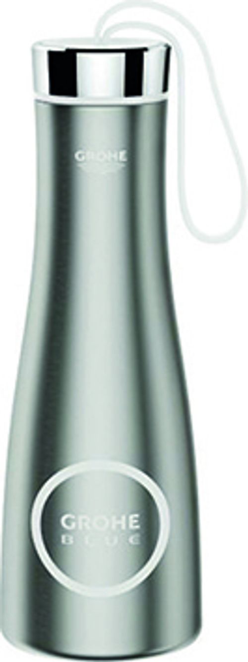 GROHE-Trinkflasche-GROHE-Blue-40848-Flasche-aus-Edelstahl-Volumen-450-ml-40848SD0