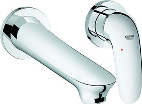 GROHE-2-Loch-WT-Wandbatterie-Eurostyle-29097_3-FMS-Hebel-geschlossen-chrom-29097003