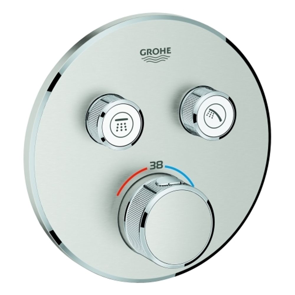 https://raleo.de:443/files/img/11eee89af7fd4477be4bb42e99482176/size_l/GROHE-Thermostat-Grohtherm-SmartControl-29119-FMS-rund-2-ASV-supersteel-29119DC0