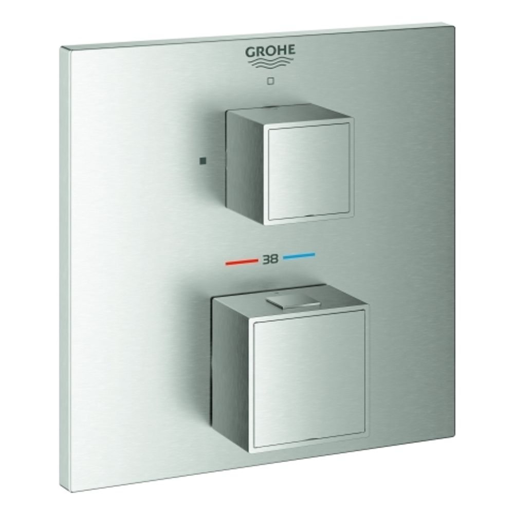 https://raleo.de:443/files/img/11eee89cbe040b1ebe4bb42e99482176/size_l/GROHE-THM-Brausebatterie-Grohtherm-Cube-24153-FMS-fuer-35600-supersteel-24153DC0