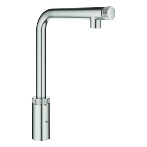 GROHE-SPT-Batterie-Minta-Smart-Control-31613-L-Ausl-azb-Spuelbrause-supersteel-31613DC0