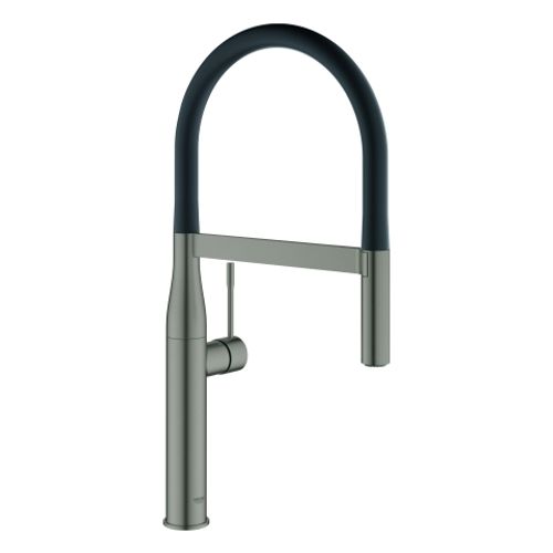 GROHE-EH-Spueltischbatterie-Essence-30294-azb-Profibrause-hard-graphite-gebuerstet-30294AL0