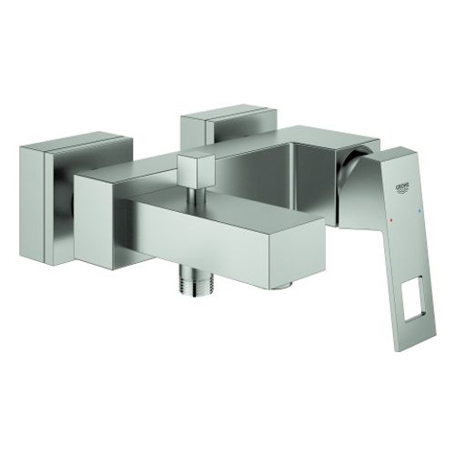 GROHE-EH-Wannenbatterie-Eurocube-23140-Wandmontage-eigensicher-supersteel-23140DC0