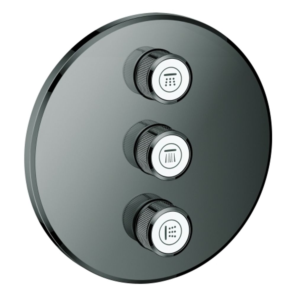 https://raleo.de:443/files/img/11eee89ec8fe6097be4bb42e99482176/size_l/GROHE-3-fach-UP-Ventil-Grohtherm-Smart-Control-29122-FMS-rund-hard-graphite-29122A00